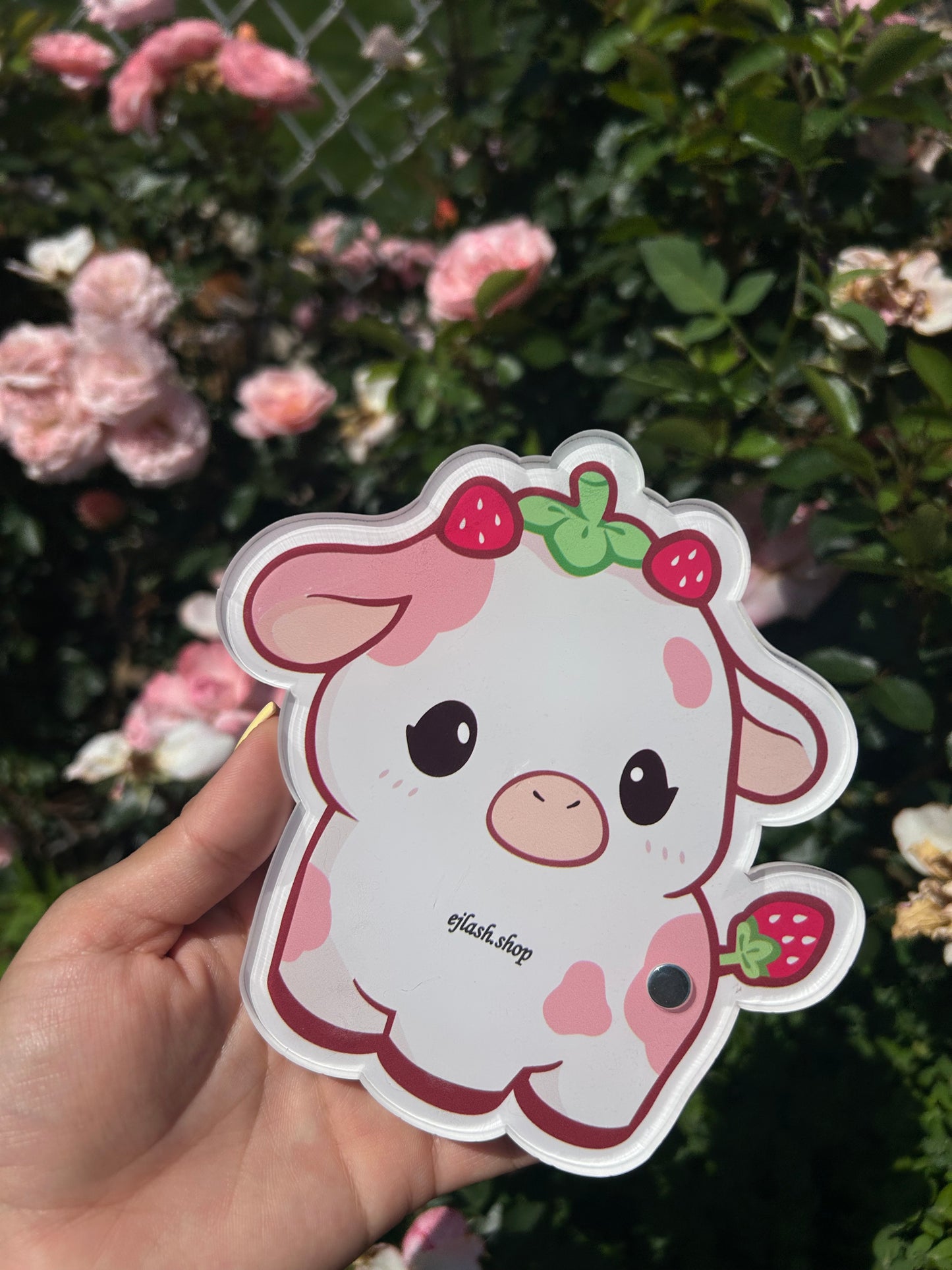 STRAWBERRY PIGGY LASH TILE 🍓🐽