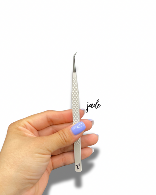 JADE ISOLATION TWEEZER (single, white)