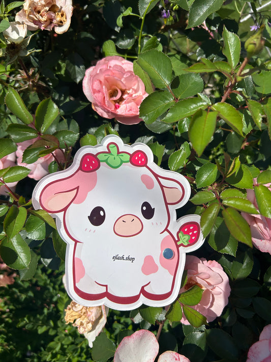 STRAWBERRY PIGGY LASH TILE 🍓🐽